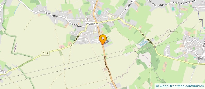 localisation de l'entreprise SCI LL à WALLERS