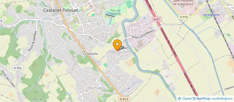 localisation de l'entreprise SCI LL à CASTANET-TOLOSAN