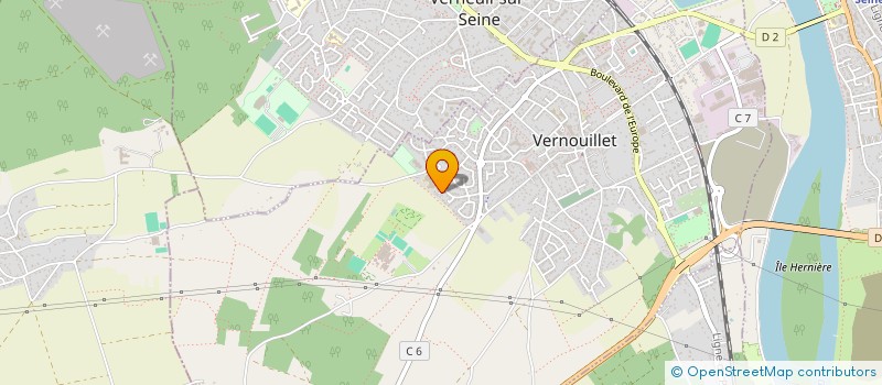 localisation de l'entreprise SCI LL AND CO  VERNOUILLET