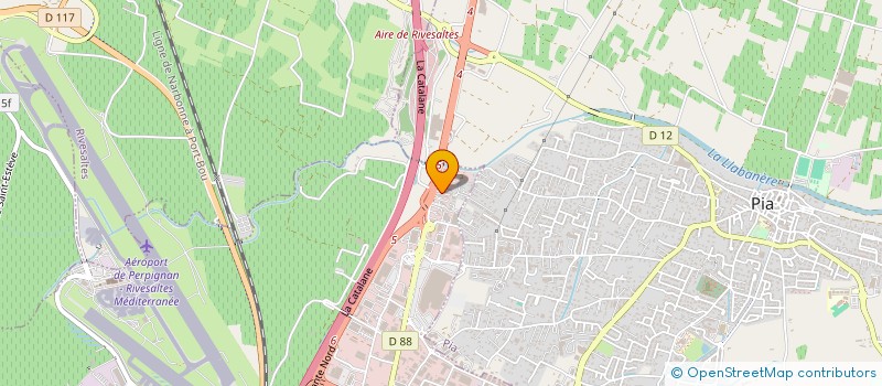 localisation de l'entreprise SCI LLABANERIOU  PERPIGNAN