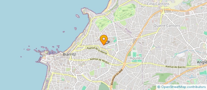 localisation de l'entreprise SCI LLAC à BIARRITZ