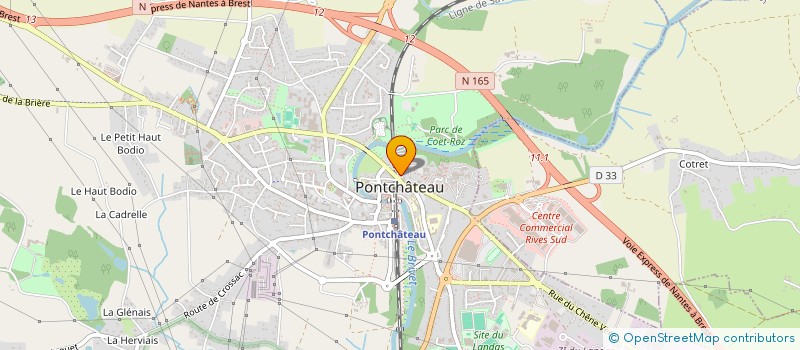 localisation de l'entreprise SCI LLACUNA  SAINTE-ANNE-SUR-BRIVET