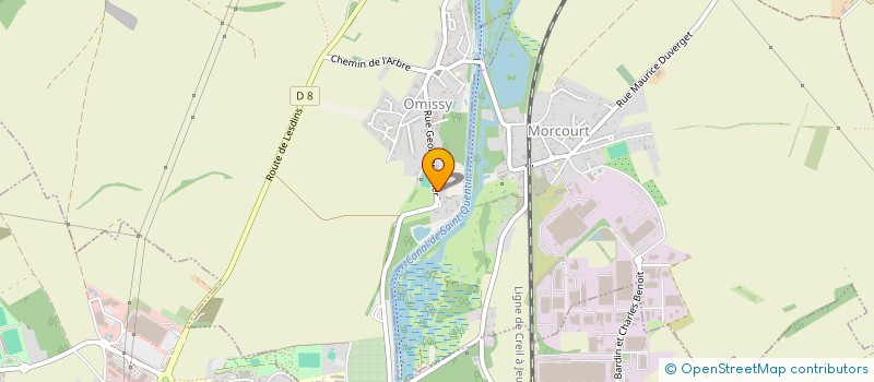 localisation de l'entreprise SCI LLAG  OMISSY