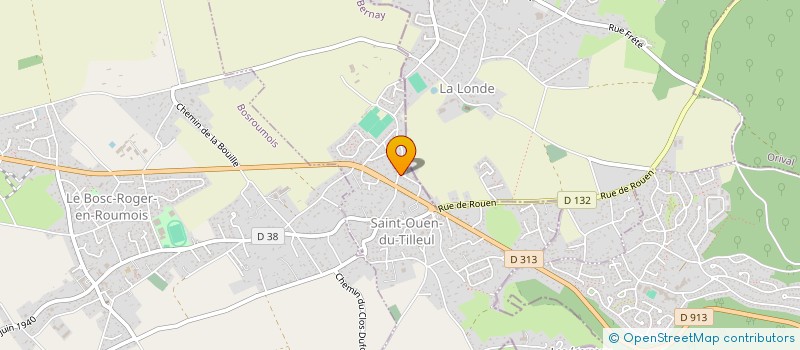 localisation de l'entreprise SCI LLANELLIOT  SAINT-OUEN-DU-TILLEUL