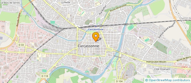 localisation de l'entreprise SCI LLB-G à CARCASSONNE