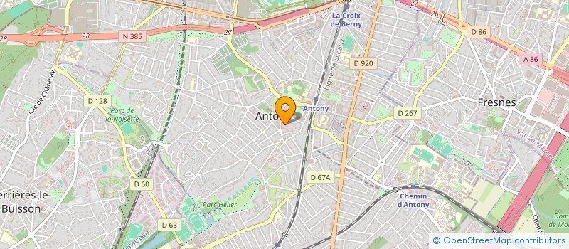 localisation de l'entreprise SCI LLC à ANTONY