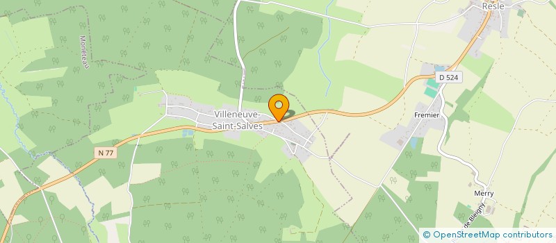 localisation de l'entreprise SCI LLCM  VILLENEUVE-SAINT-SALVES