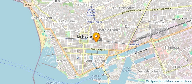 localisation de l'entreprise SCI LLDN à LE HAVRE