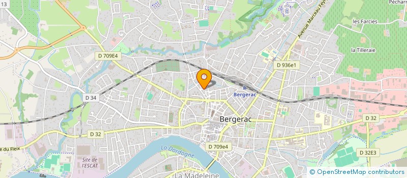 localisation de l'entreprise SCI LLDP à BERGERAC