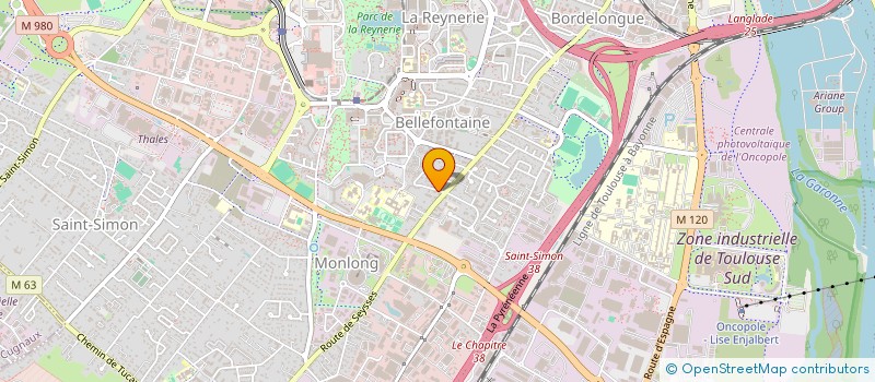 localisation de l'entreprise SCI LLDV à TOULOUSE