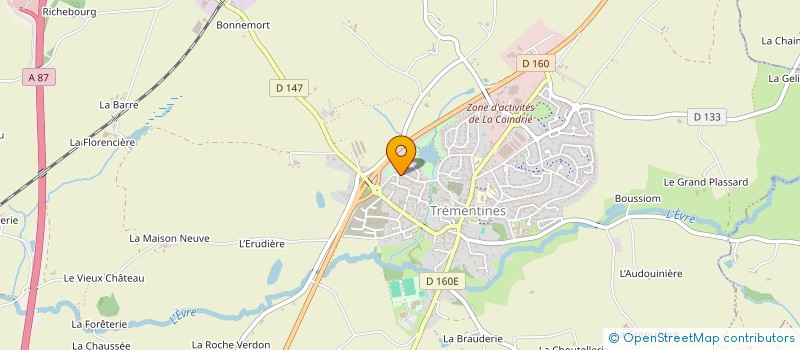 localisation de l'entreprise SCI LLEGAMOS  TREMENTINES