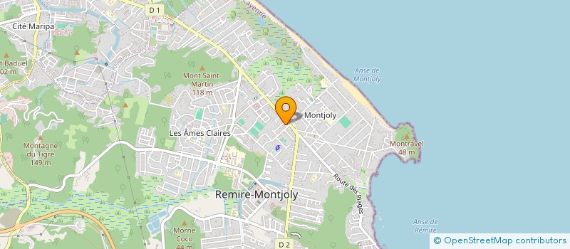 localisation de l'entreprise SCI LLEWELYS IMMO  REMIRE MONTJOLY