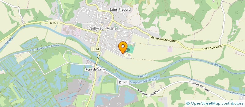 localisation de l'entreprise SCI LLGICHRI  VAILLY-SUR-AISNE