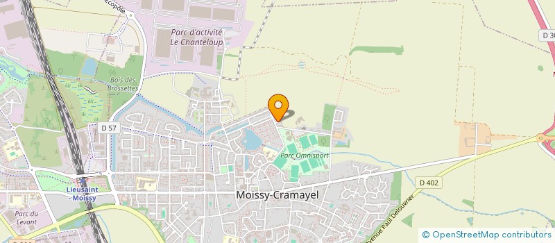 localisation de l'entreprise SCI LLHL à MOISSY-CRAMAYEL
