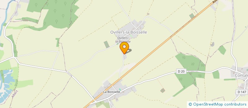 localisation de l'entreprise SCI LLMA à OVILLERS-LA-BOISSELLE