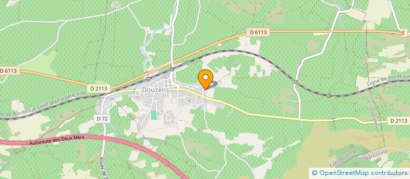 localisation de l'entreprise SCI LLORIS  DOUZENS