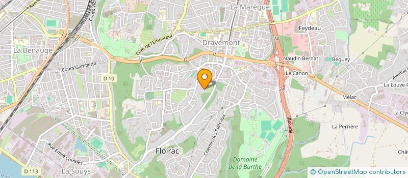 localisation de l'entreprise SCI LLOUPP  FLOIRAC