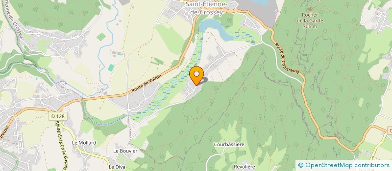 localisation de l'entreprise SCI LM  SAINT-ETIENNE-DE-CROSSEY