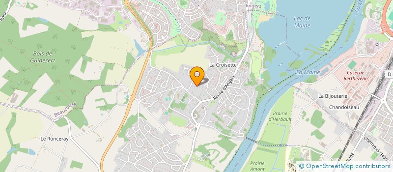 localisation de l'entreprise SCI LM  BOUCHEMAINE