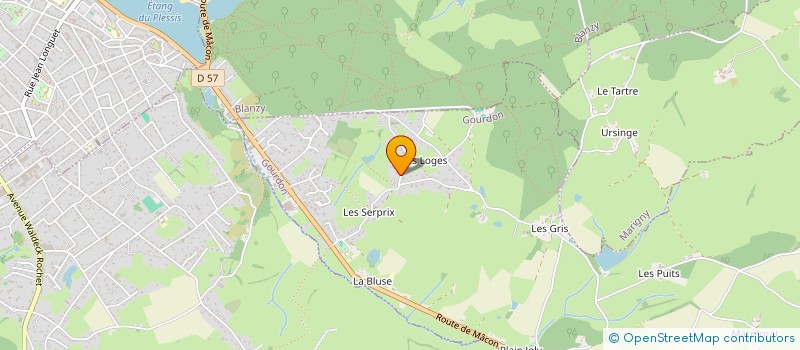 localisation de l'entreprise SCI LM  GOURDON