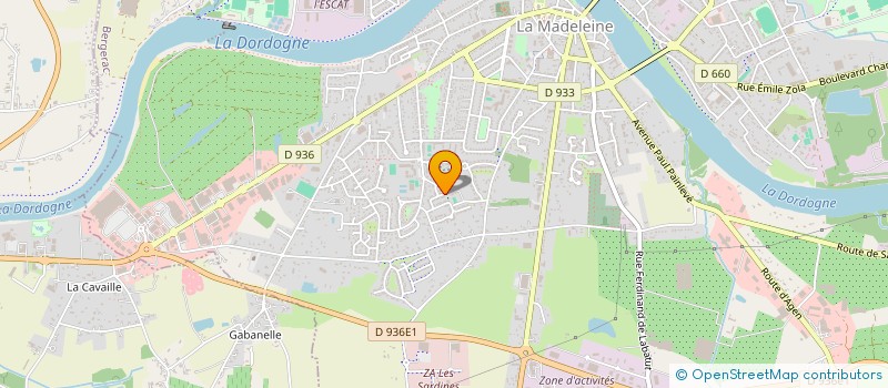 localisation de l'entreprise SCI LM à BERGERAC