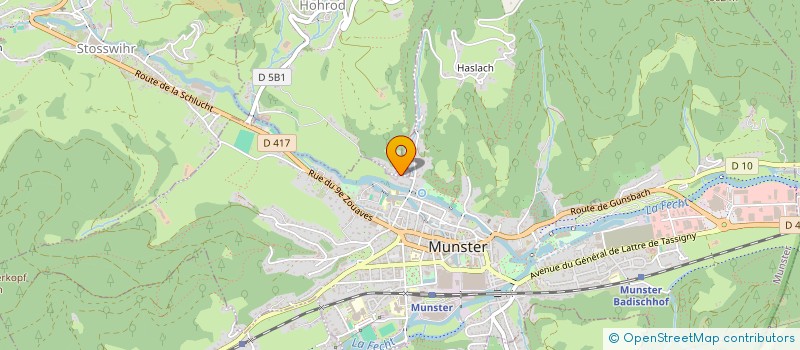 localisation de l'entreprise SCI LM  HOHROD