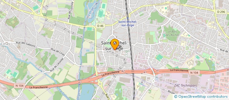 localisation de l'entreprise SCI LM  SAINT-MICHEL-SUR-ORGE