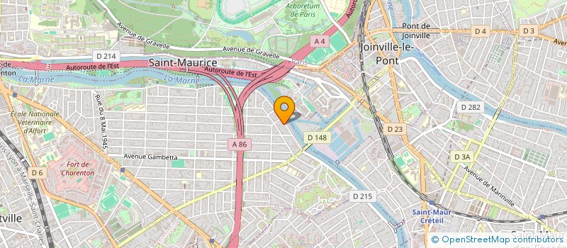 localisation de l'entreprise SCI LM à MAISONS-ALFORT