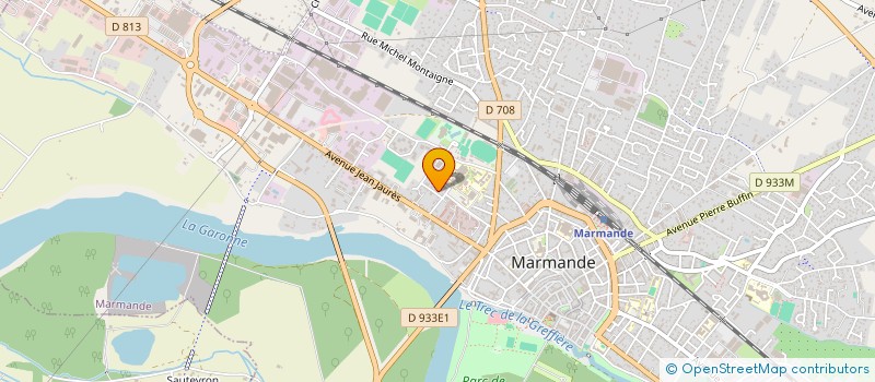 localisation de l'entreprise SCI LM ASSOCIES  MARMANDE