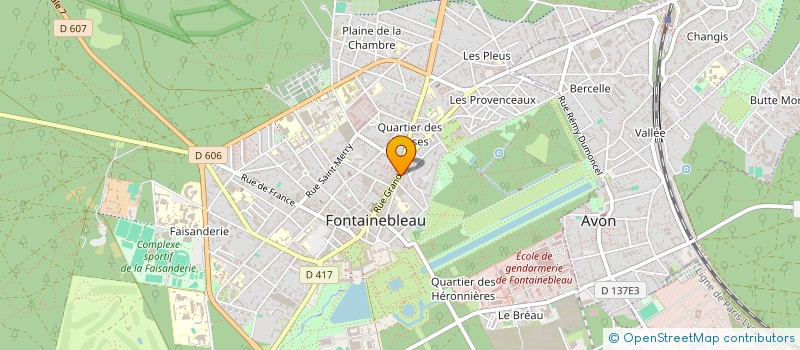 localisation de l'entreprise SCI LM DU 37 AVENUE D'ITALIE à ROMAINVILLE