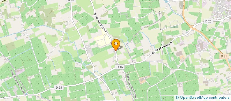 localisation de l'entreprise SCI LM DU RASCASSAT  LE THOR