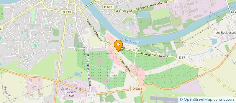 localisation de l'entreprise SCI LM FRACHET  SAINT-LAURENT-DES-VIGNES