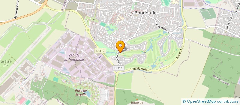 localisation de l'entreprise SCI LM IMMO à BONDOUFLE