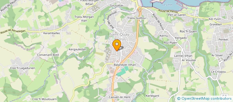 localisation de l'entreprise SCI LM IMMOBILIER  SAINT-QUAY-PERROS