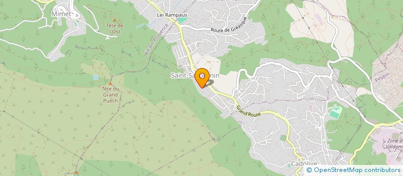 localisation de l'entreprise SCI LM & JR  SAINT-SAVOURNIN