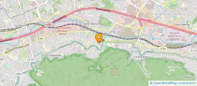 localisation de l'entreprise SCI LM LE MOULINET à MARSEILLE