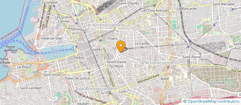 localisation de l'entreprise SCI LM PLAINE  MARSEILLE