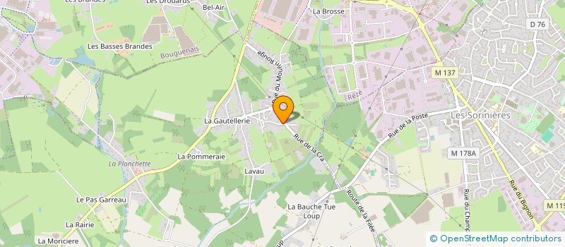 localisation de l'entreprise SCI LM - SAINT HILAIRE  PONT-SAINT-MARTIN