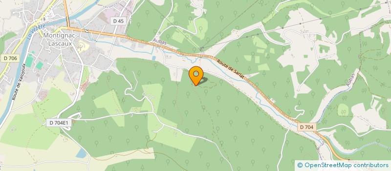 localisation de l'entreprise SCI LM UNIVERS 2000 à MONTIGNAC-LASCAUX