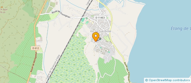 localisation de l'entreprise SCI LM2  VIC-LA-GARDIOLE