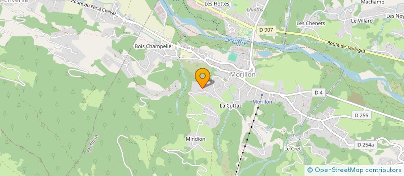 localisation de l'entreprise SCI LM2  MORILLON