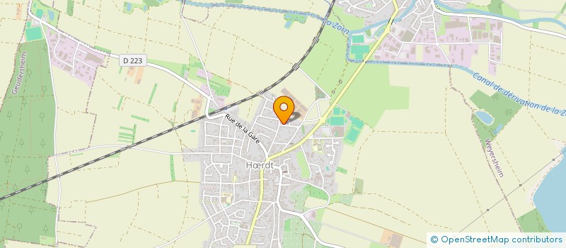 localisation de l'entreprise SCI LM2J  HRDT