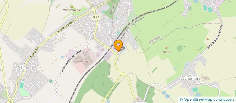 localisation de l'entreprise SCI LM3K IMMO  LACHAMBRE