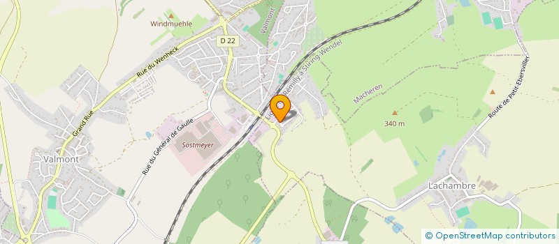 localisation de l'entreprise SCI LM3K INVEST  LACHAMBRE