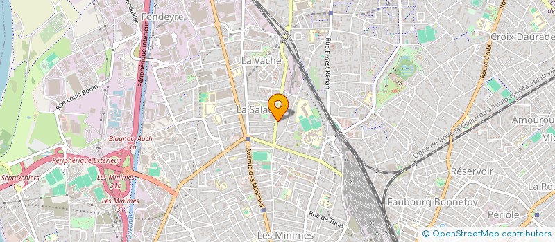 localisation de l'entreprise SCI LMA à TOULOUSE