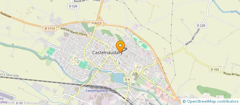 localisation de l'entreprise SCI LMA  CASTELNAUDARY