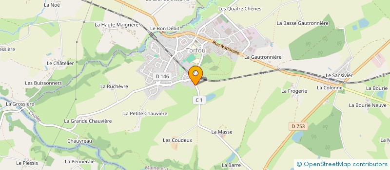 localisation de l'entreprise SCI LMA à SEVREMOINE