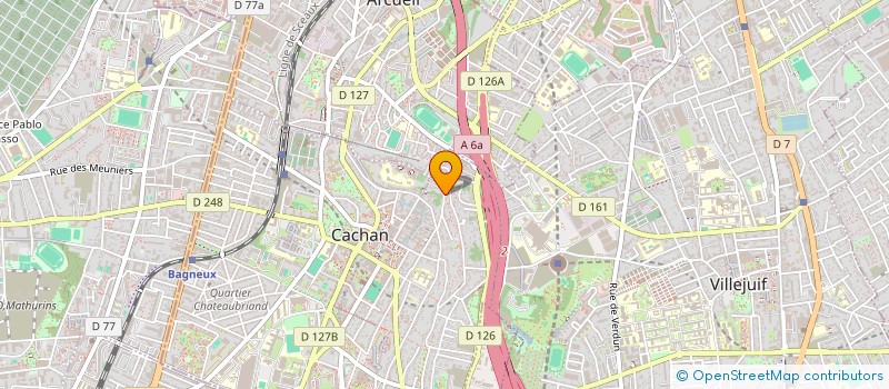 localisation de l'entreprise SCI LMACHT  CACHAN