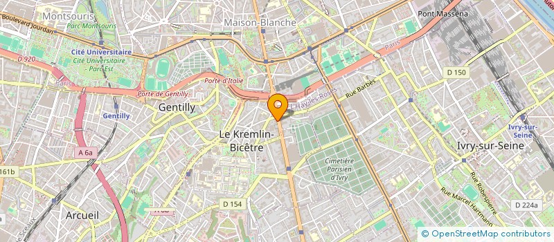 localisation de l'entreprise SCI LMB à LE KREMLIN-BICETRE