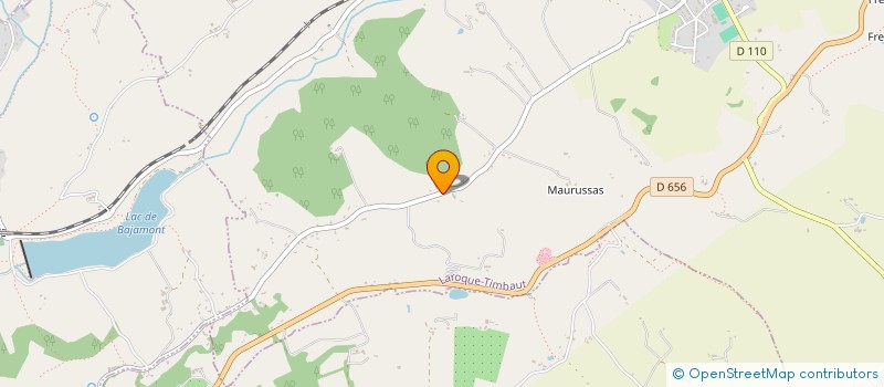 localisation de l'entreprise SCI LMB  LAROQUE-TIMBAUT